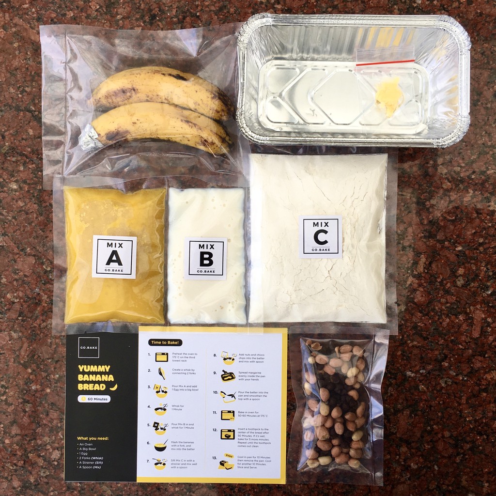 

Banana Bread Baking Kit