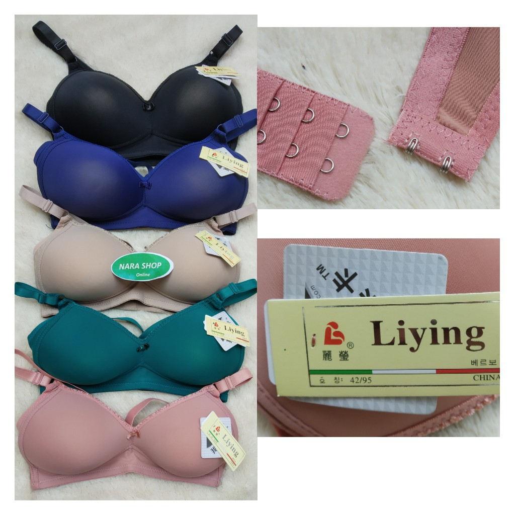 BH BUSA LIYING Kancing 2| Bh Busa Liying | Tanpa Kawat | Bh busha