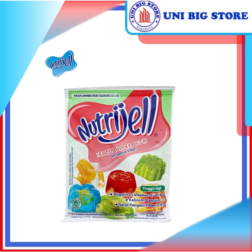 

Nutrijell Jelly Powder Guava 15 gr Jelli Jeli Jambu