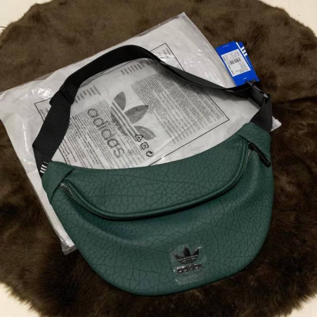 Leather bag adidas/ waistbag adidas