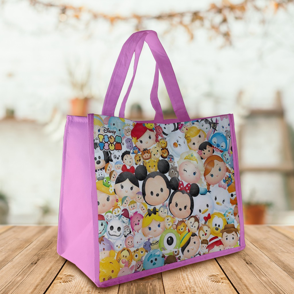 Tas Ultah / Tas Ulang tahun Anak / Goodie Bag / Hello kitty / Batman / TSum tsum / Baby  shark-6