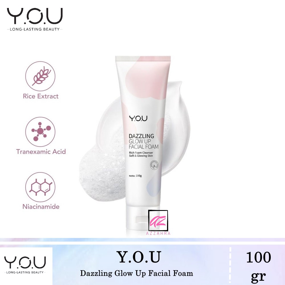 YOU Skincare YOU Dazzling Glow Up Series | Facial Foam | Toner | Day &amp; Night 20 40 | Tone Up | Body Cream