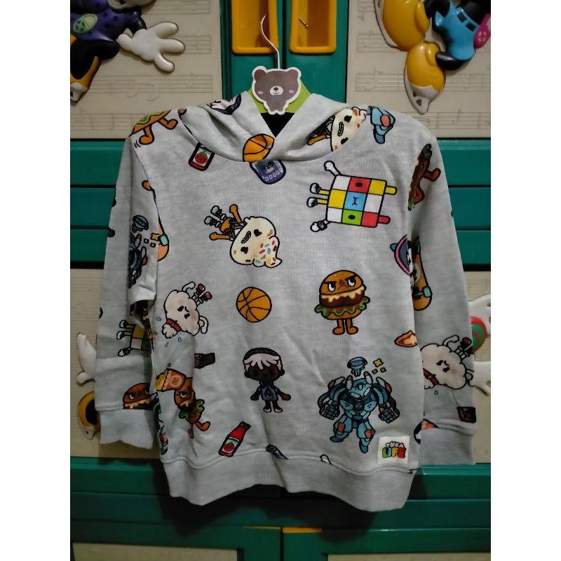 New Sweater Hoddie H&M Kids Toca Life HnM Baby Boys Sweater Hoddie Burger H&M Baby