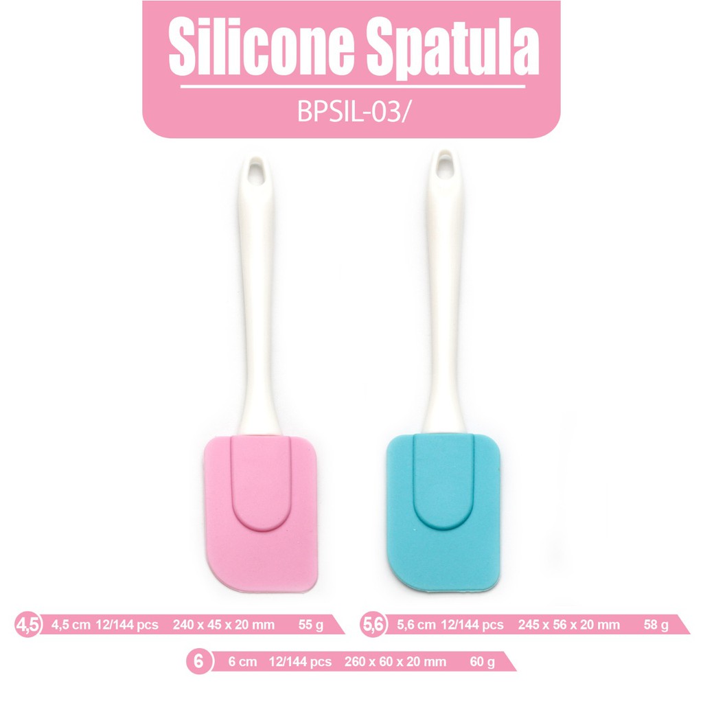 Jual Spatula Kue Silikon CaTalina BPSIL 03/6 Shopee Indonesia