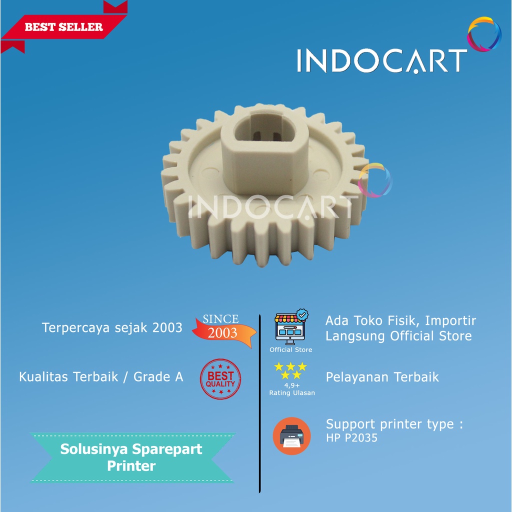 Gear 27T Pressure Roller-HP P2035 GR-P2035-27T