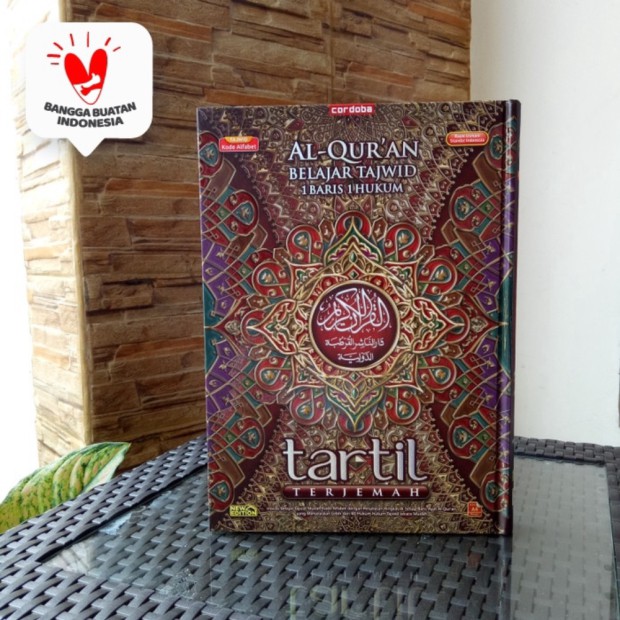 Jual Al Quran Tartil Cordoba Uk A4 Alquran Tajwid At Tartil Terjemah Latin Berkualitas