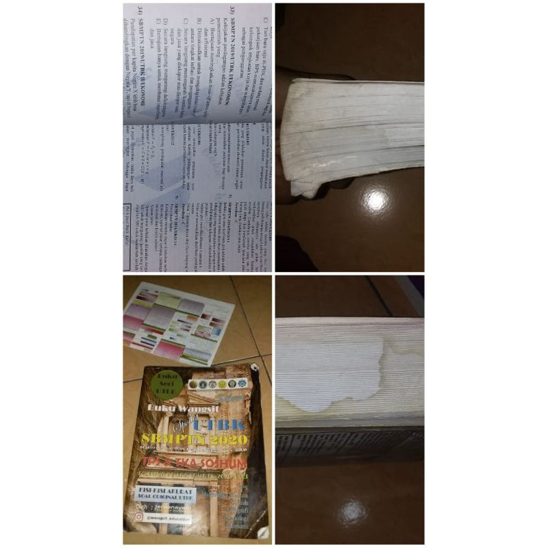 Preloved Buku UTBK SBMPTN Wangsit Soshum 2020 Bekas