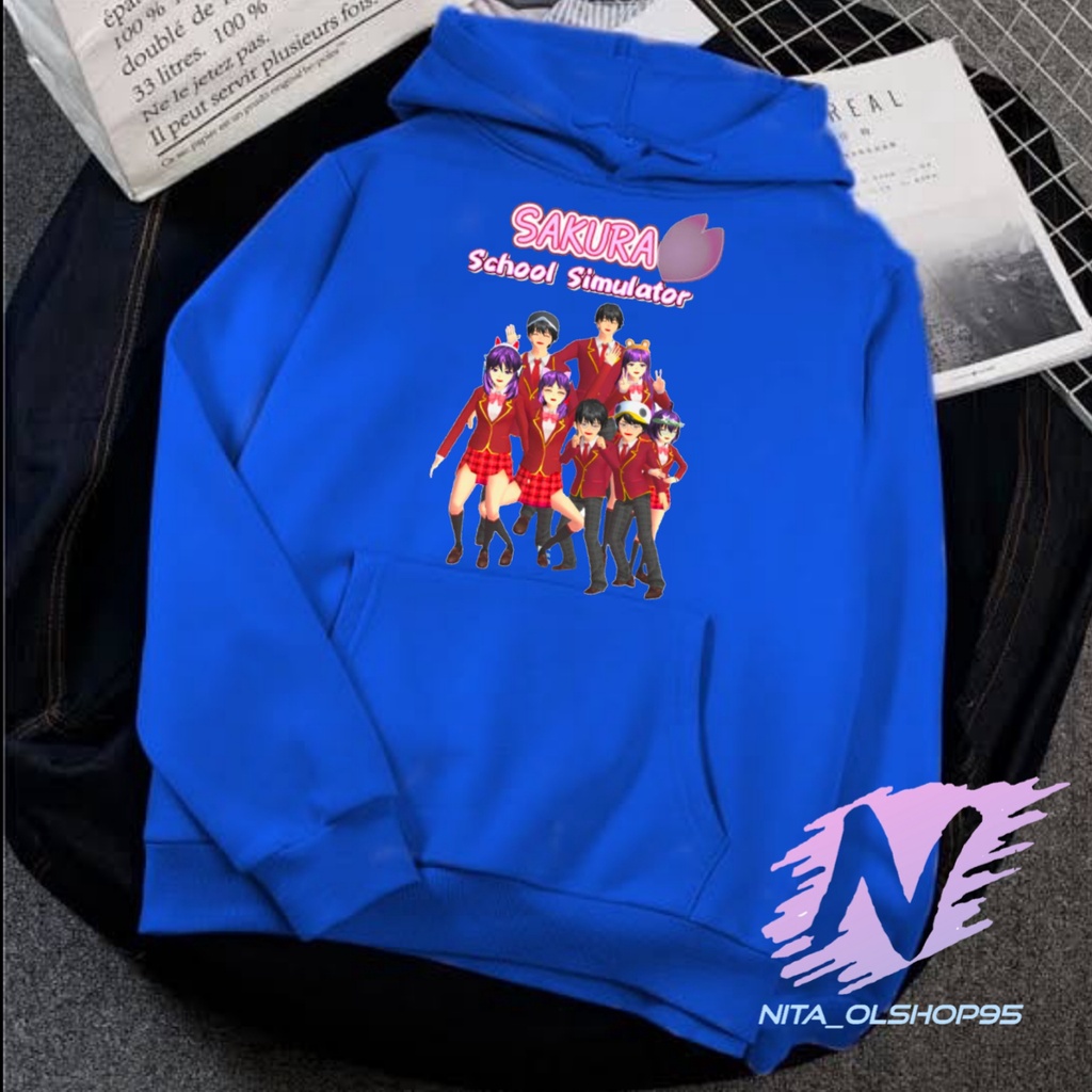 HOODIE SAKURA SCHOOL SIMULATOR SAHABAT SWEATER ANAK SAKURA SCHOOL SIMULATOR TERBARU