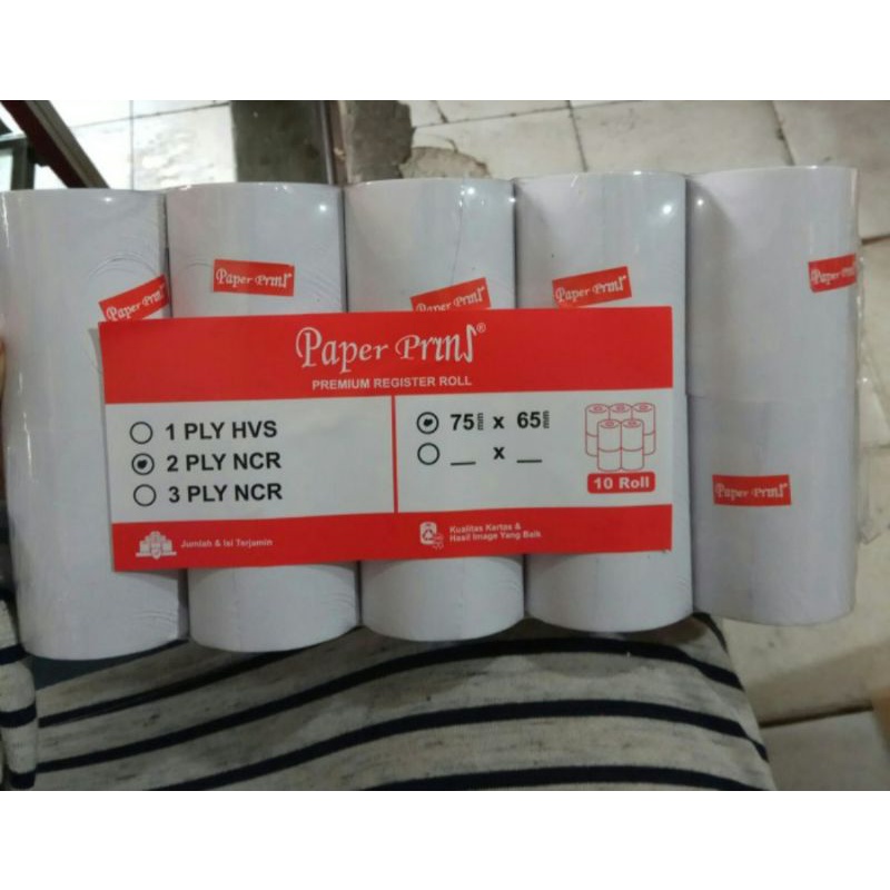 

Kertas Telstruk 75×65 2Ply/2 Rangkap