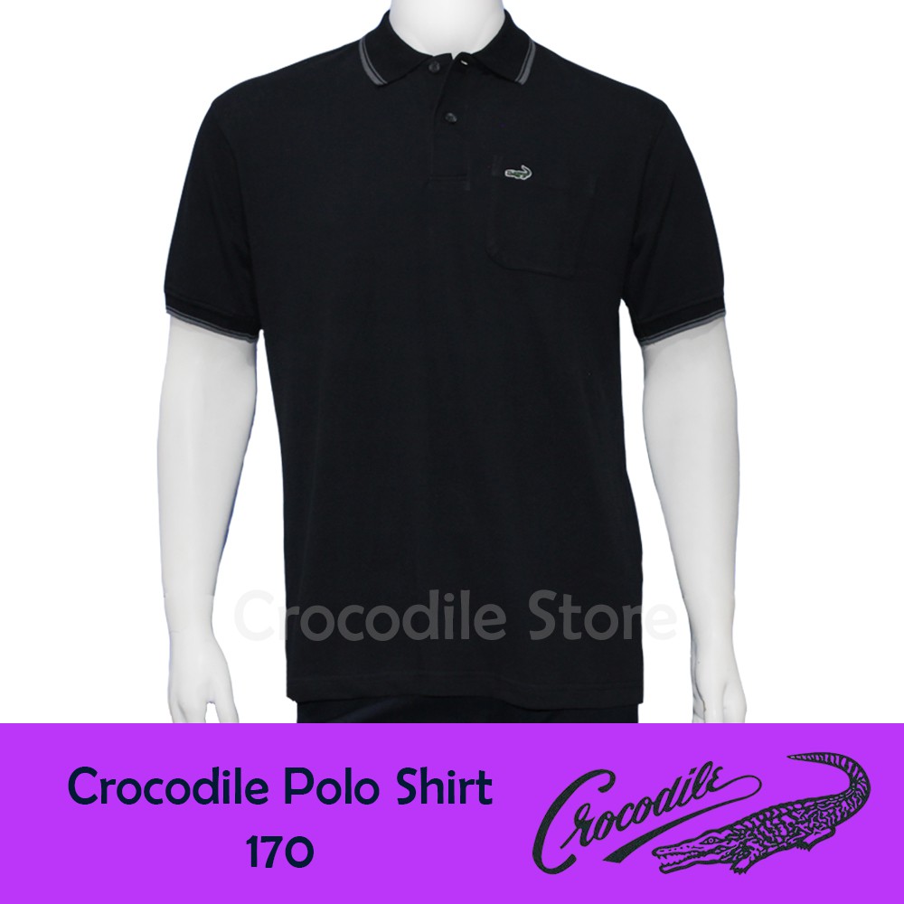 Kaos Kerah Polo Polos Warna Pria Crocodile