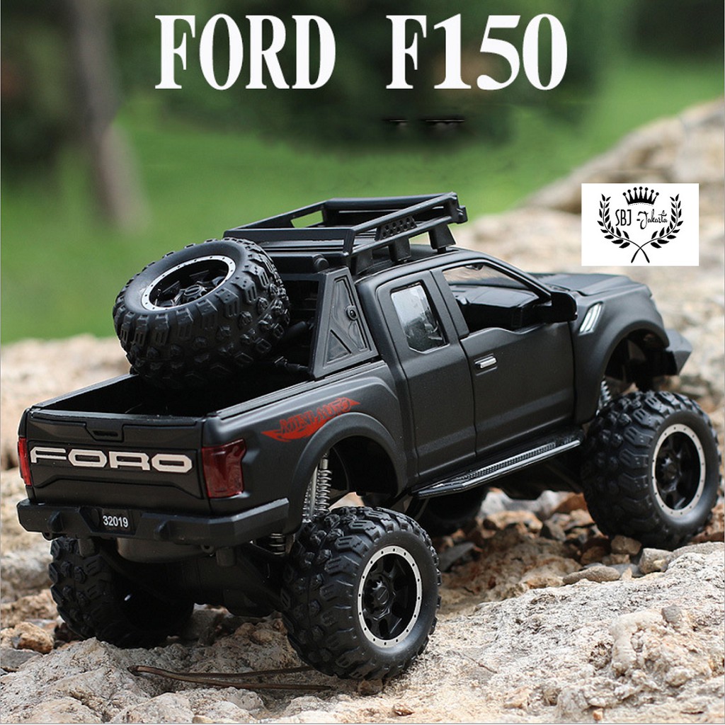 DIECAST MINIAUTO MOBIL FORD RAPTOR 150 TOP MODEL METAL COLLECTION 1:32 ORIGINAL