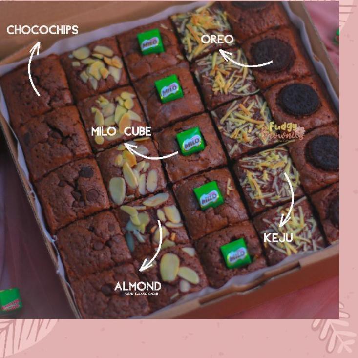 

PROMO 9.9 Fudgy Brownies / Brownies Skat by Nand's Food Mouthfully Chocolate Terenak!