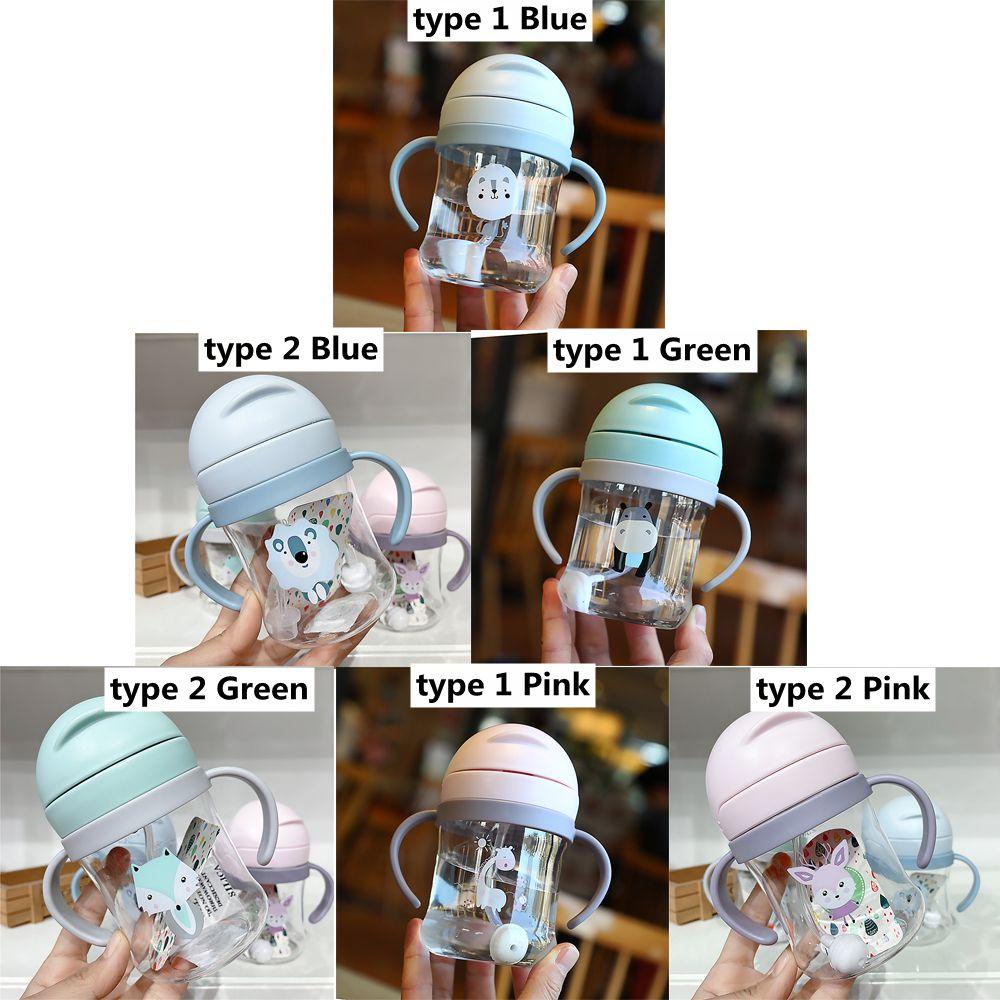 R-FLOWER Sippy Cups New Toddler and Kids Botol Air Minum Handle Feeding Cup