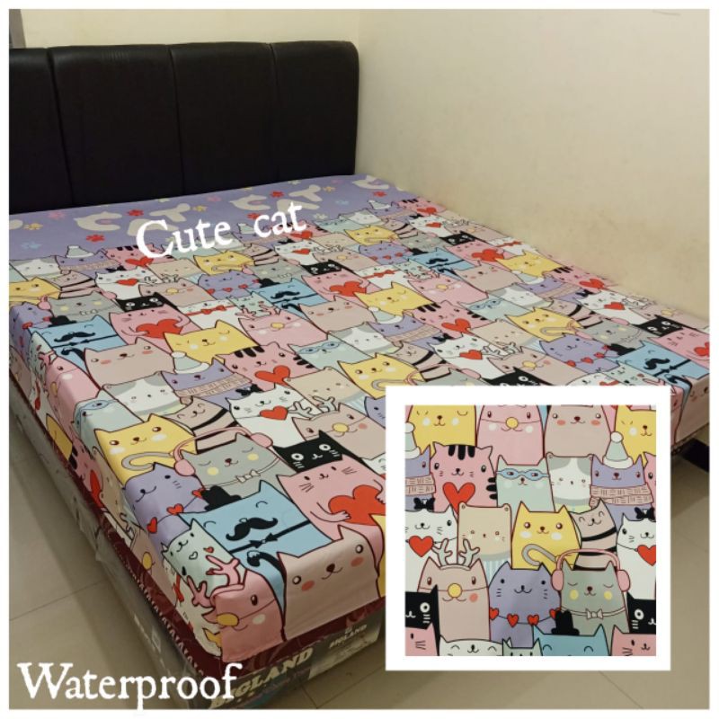 sprei waterprof anti ompol 180*200