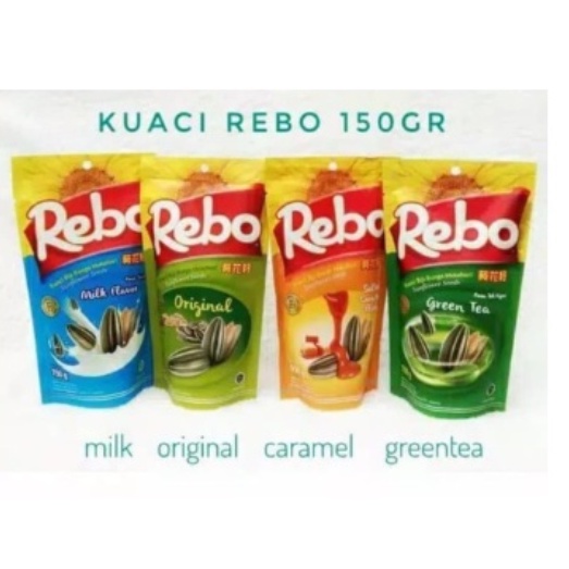 

Kuaci Rebo 150gram / kuacirebo 150 / Kuaci bunga matahari 150gr - Original