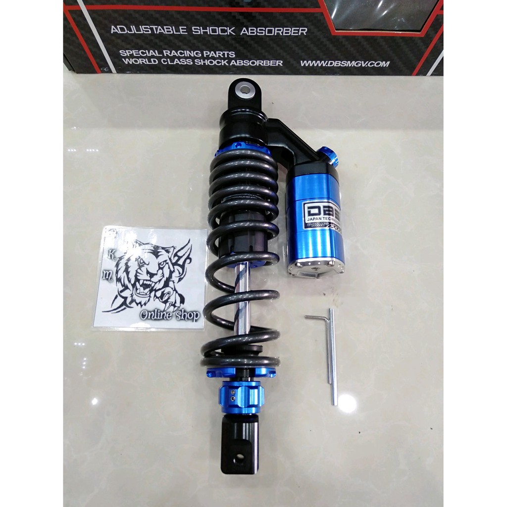 shock tabung biru matic mio vario beat scoopy dll 310mm d bac 10