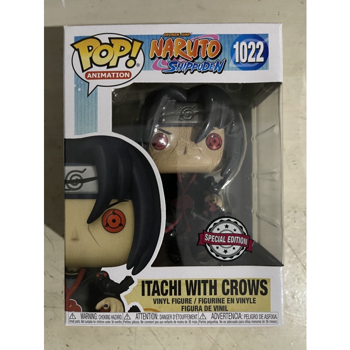 Funko POP Animation: NARUTO - Itachi Uchiha Crows Genjutsu Sharingan