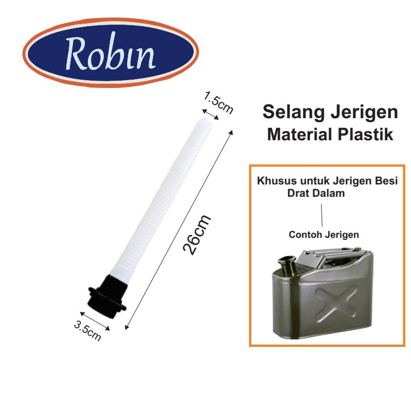 Selang jerigen/selang jerigen besi/corong jerigen besi