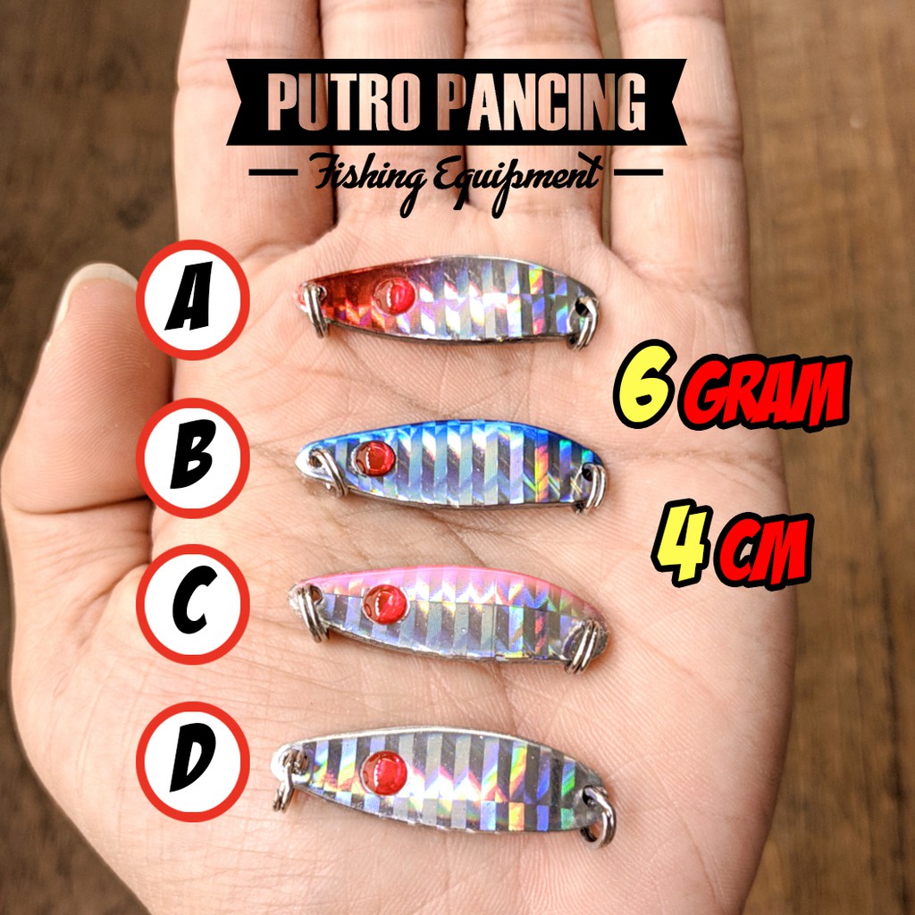 Lure Spoon Galvanis 6gr 40mm Anti Karat Killer