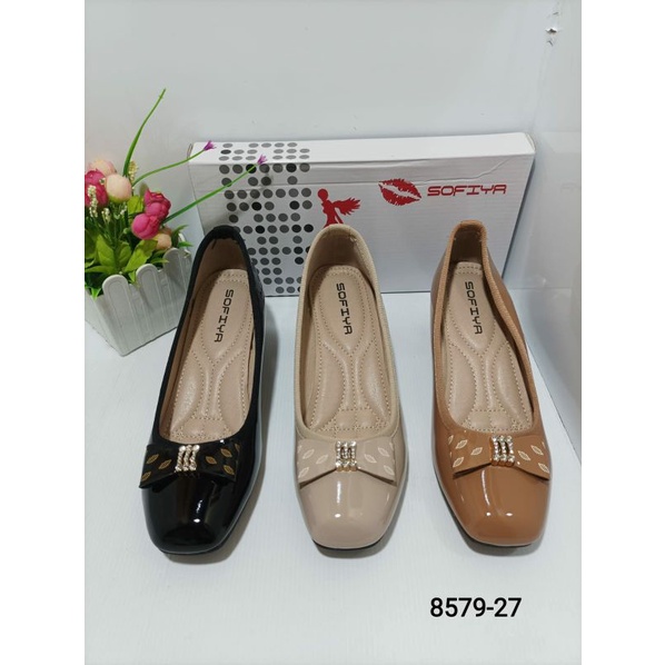 Sepatu wedges sofiya 8579-27 / sepatu wedges kerja / wedges fashion