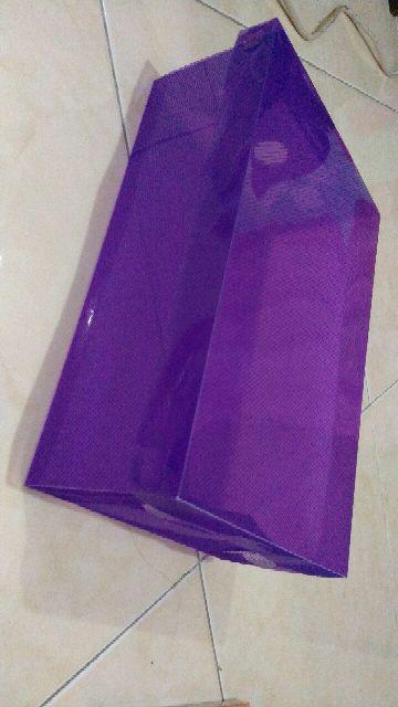 Kotak Tempat Sepatu Plastik Transparan