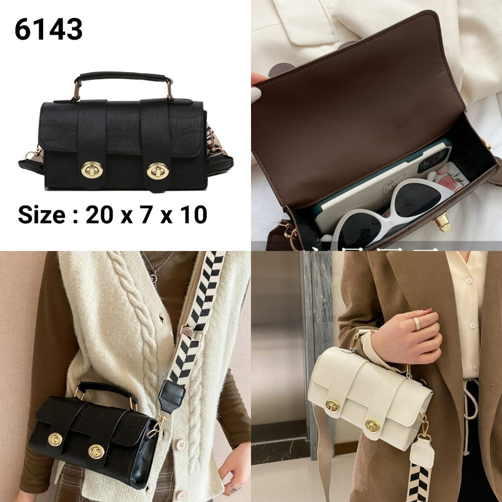 TAS SELEMPANG WITH HANDLE ~ 6143 ~ (SALE)