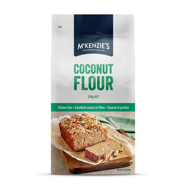 

McKenzie’s Coconut Flour Tepung Kelapa Gluten Free Bahan Roti Kue Bread Cake Baking Healthy Food