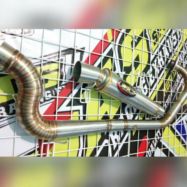 Knalpot Satria fu karbu knalpot Racing satria fu fullsystem