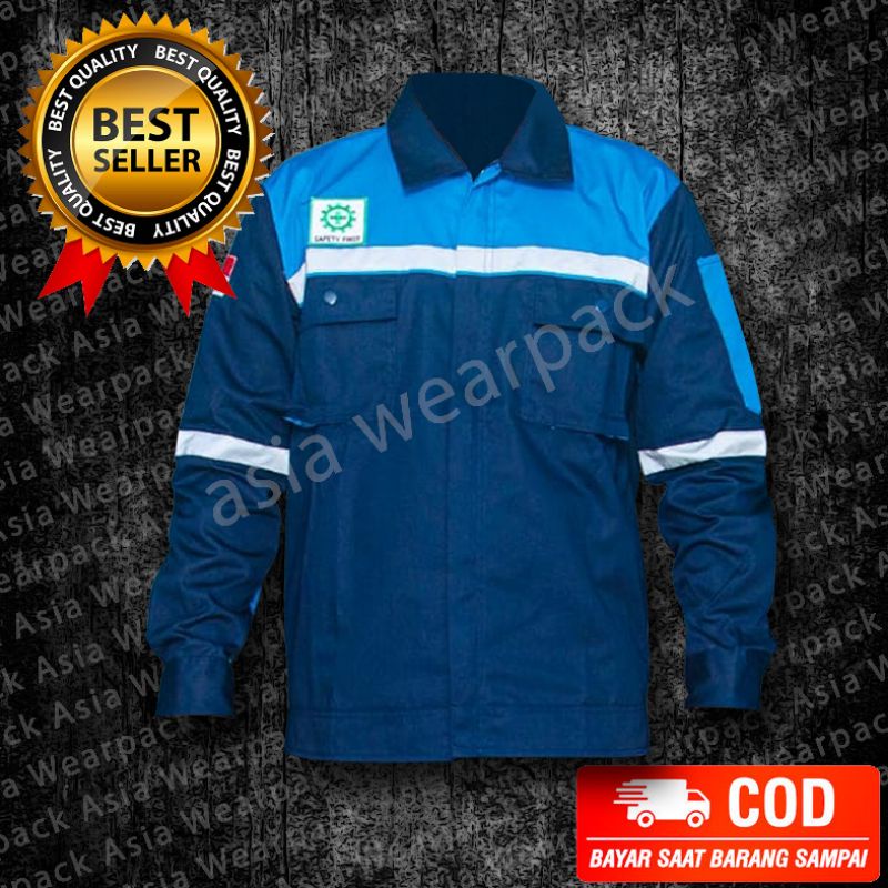 wearpack atasan//seragam kerja mekanik/Baju safety