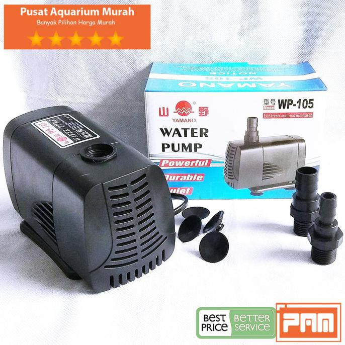 TERBAIK YAMANO WP 105 NAIK 3 METER POMPA AIR KOLAM IKAN CELUP