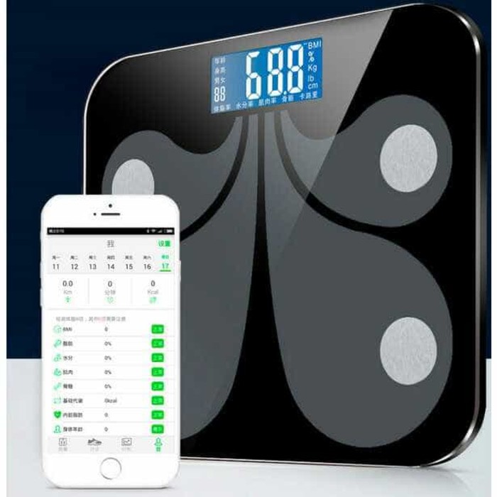 Taffware Timbangan Badan Elektronik Bluetooth - Taffware SC-08