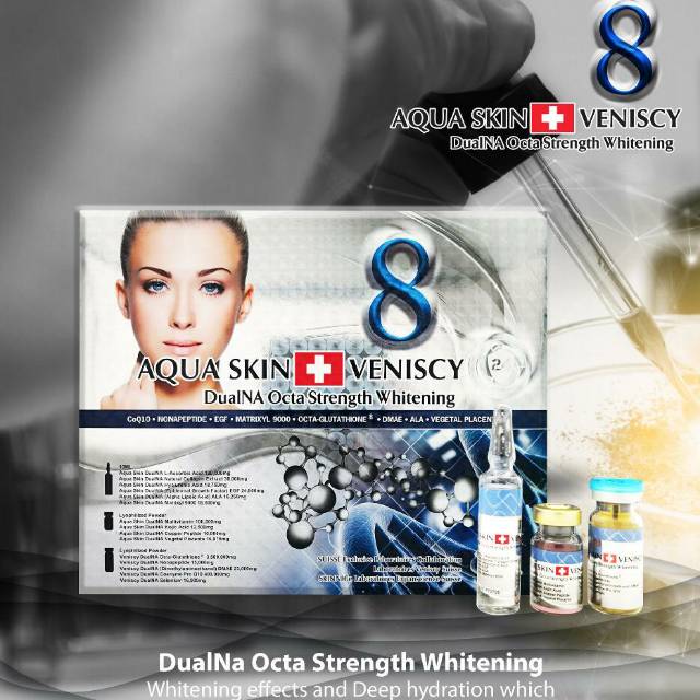 Aqua skin veniscy 8 whitening infus