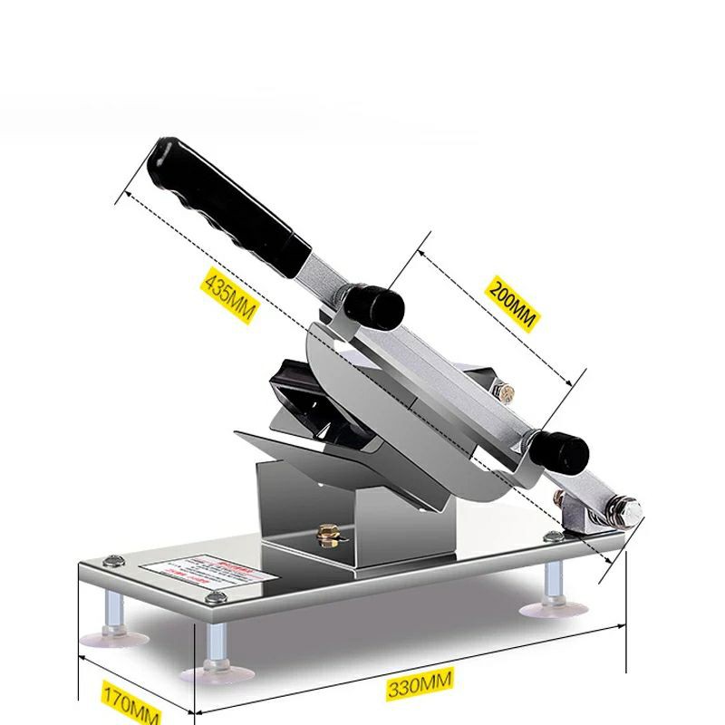 Mesin Pengiris Daging Manual Meat Slicer Alat Potong Tempe Keripik Tipis