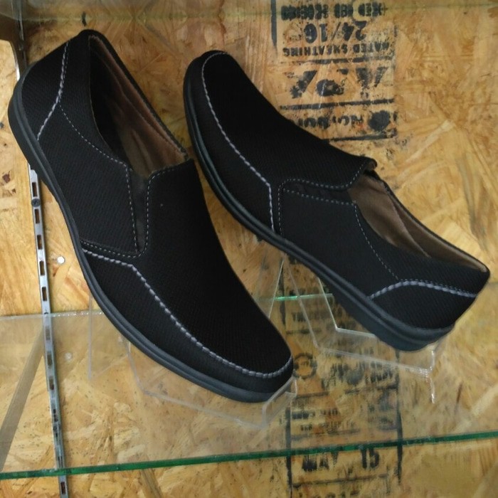 Sepatu Casual Formal Santai Kantor Kuliah Kerja Dinas Pantofel Vantopel PDH PDL Dishub Polri Sepatu Casual Pria Hitam Terbaru