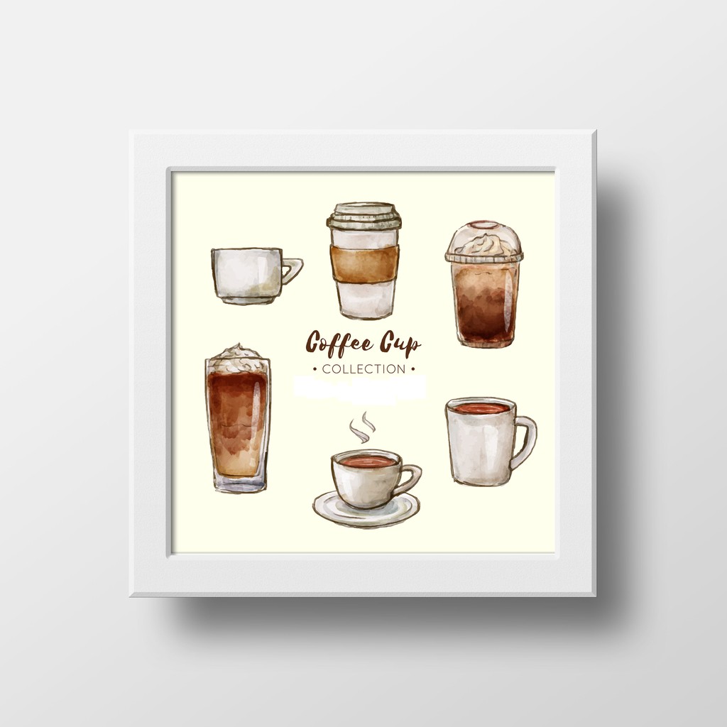 Gambar Hiasan Dinding Untuk Cafe, Hiasan Dinding Cafe Vintage, Poster Cafe Vintage