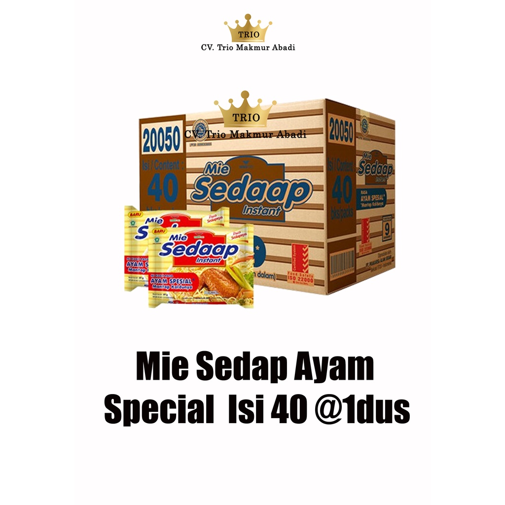 

Mie Sedaap Ayam Special 1 Dus
