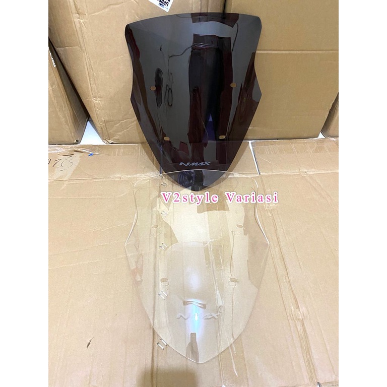 VISOR NMAX WINDSHIELD YAMAHA ALL NMAX OLD NEW WINDSHILD NMAX LAMA MODEL STANDAR KACA ANGIN DEPAN RYBEN BENING ACRILIK ORIGINAL NMAX 155 OLD NEW WINSHIELD YAMAHA NMAX 2013 2014 2015 2016 2017 2018 2019 2020 2021 MOTOR NMAX OCITO PNP TINGGAL PASANG