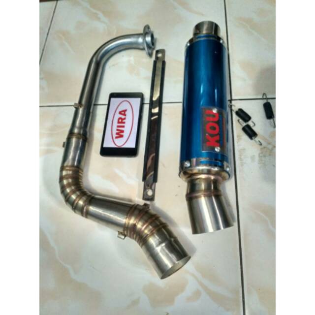 Knalpot racing KOU for beat vario mio