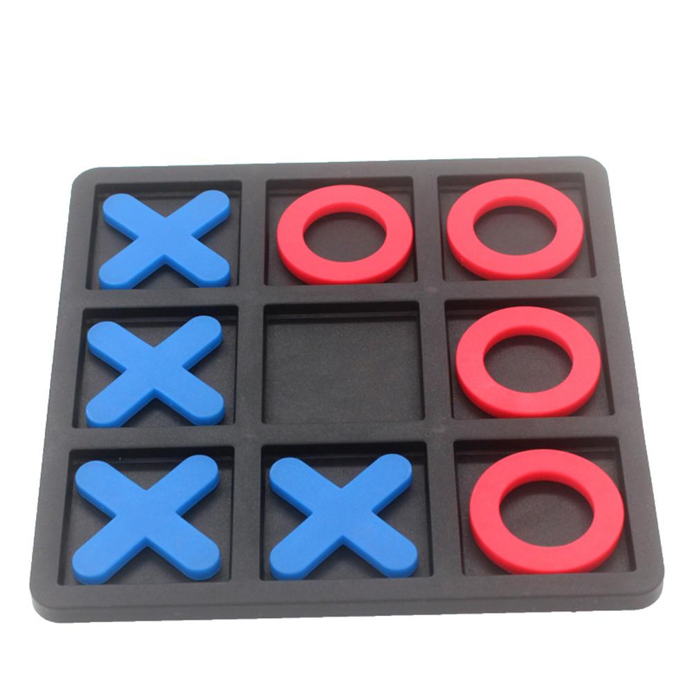 Needway   XO Catur 1set Lucu Mengembangkan Rekreasi Cerdas Tic-tac-toe Mainan Edukasi Nhoses And Crosses