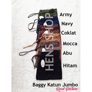  CELANA  BAGGY  JUMBO PANTS  XXL  3L DAN XXXXL 5L PANJANG 