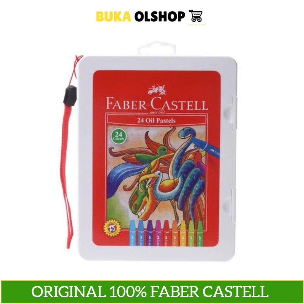 

Oil Pastel Faber Castell Hexagonal Crayon 24 Colours Warna