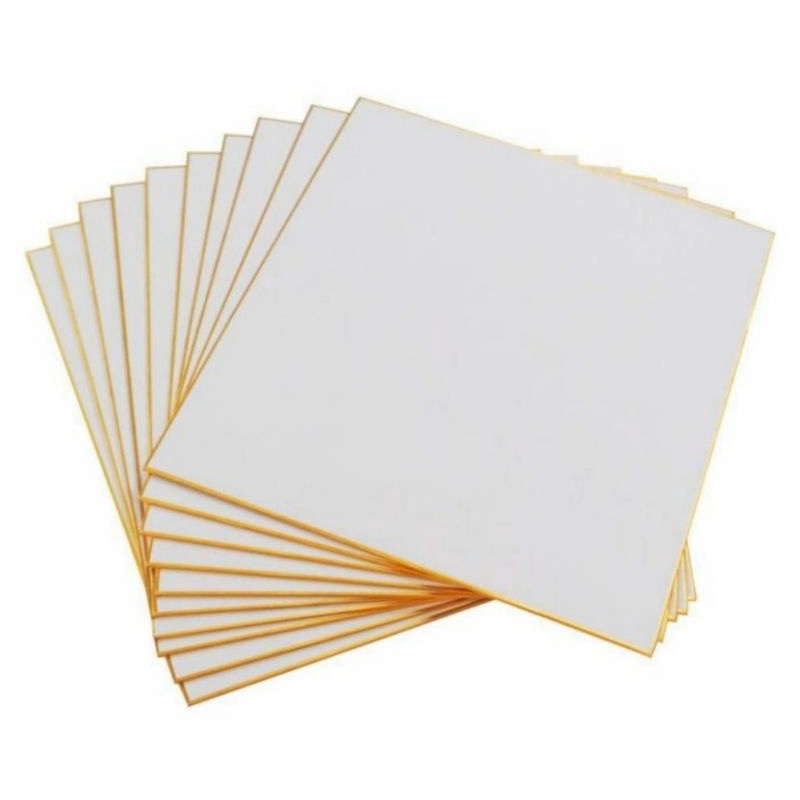 

Japan Shikishi Signature Art Board Blank Papan Gambar Komik Jepang Autograph Board Art Board Papan Gambar Kosong Papan Menggambar Ukuran Besar 24.5 x 27.5 cm Sedang 18x21cm Kecil 12x13.5cm Size Big Large Medium Small