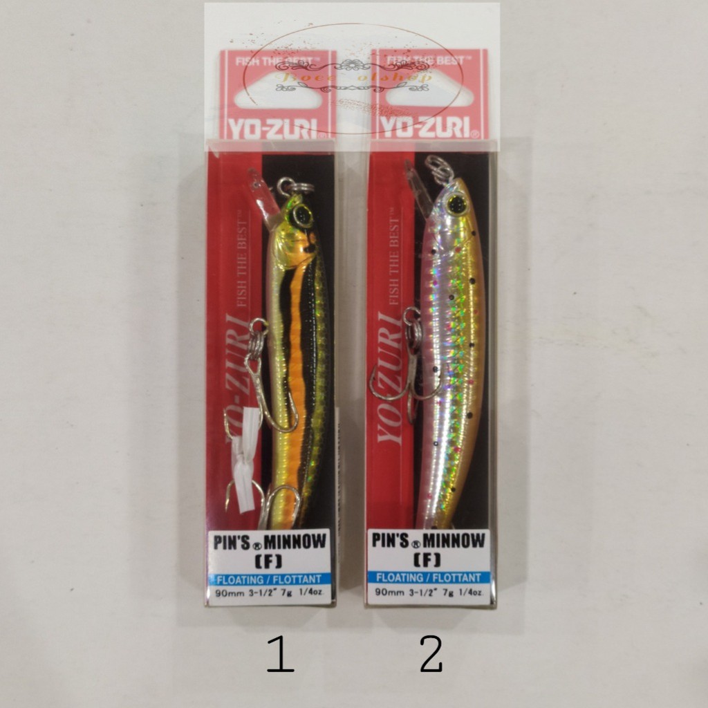 Umpan Pancing Yozuri PIN'S MINNOW 90mm 7g