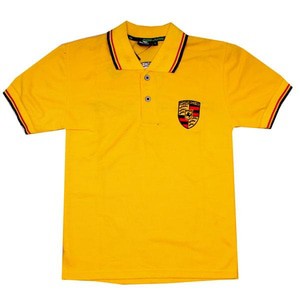 Kaos Kerag Motif Porsche - Kuning - M