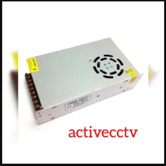 POWER SUPPLY JARING 20A 12V KAMERA CCTV PSU PLUS FAN BISA UNTUK SAMPAI 16 CAMERA CCTV 20 AMPERE 12