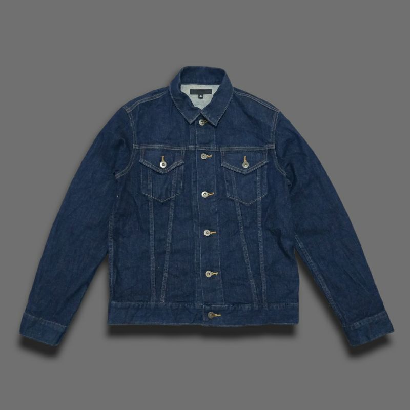 TRUCKER JEANS JACKET UNIQLO SECOND ORIGINAL BRANDED