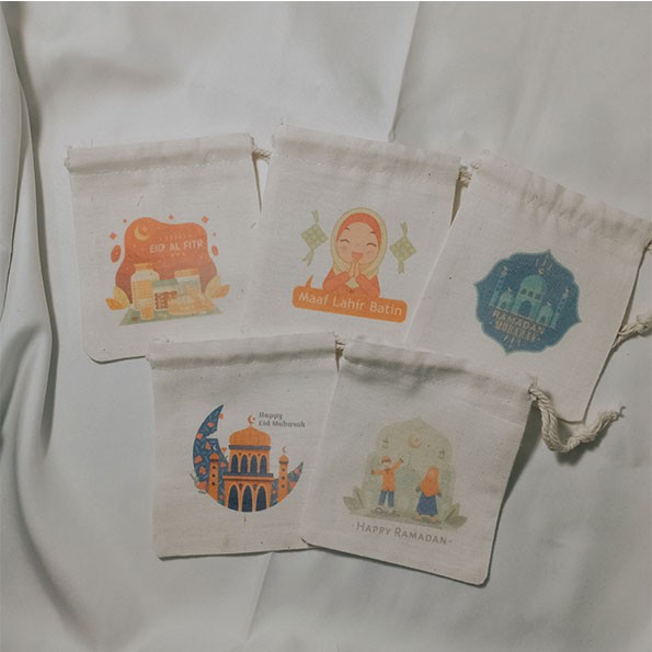 Pouch  Amplop / Angpau Lebaran Full Color Murah isi 5 pcs