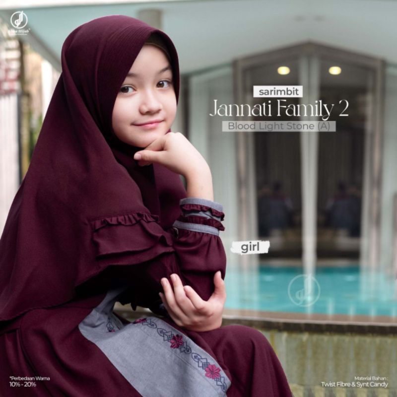 GAMIS ANAK GAMIS MOM SARIMBIT JANNATI ALWA HIJAB