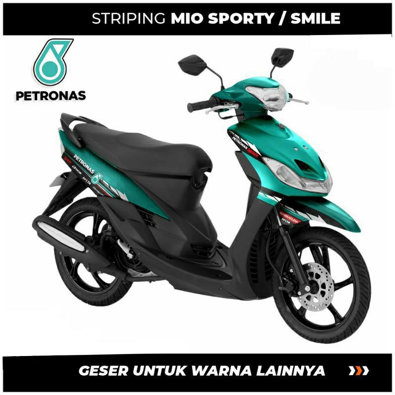 STIKER STRIPING MIO SPORTY / SMILE MOTIF PETRONAS