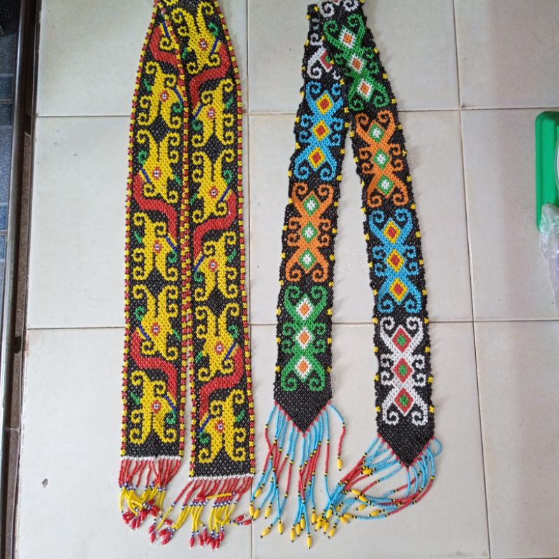 Syal Manik Dayak Kalimantan-3